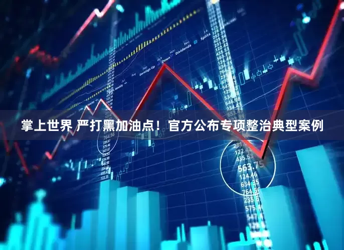 掌上世界 严打黑加油点！官方公布专项整治典型案例