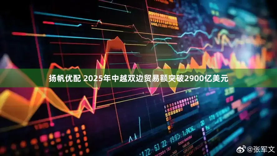 扬帆优配 2025年中越双边贸易额突破2900亿美元